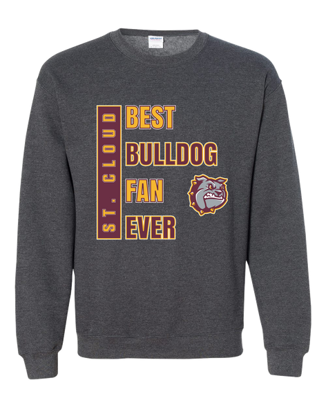 St. Cloud Bulldogs Best Bulldog Fan Men's Sweatshirt
