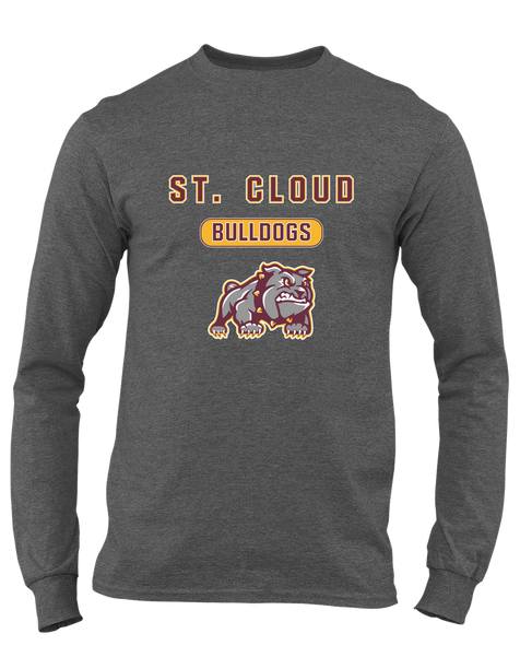 St. Cloud Bulldogs Mascot Mascot #3 Men's Premium LS T-Shirt