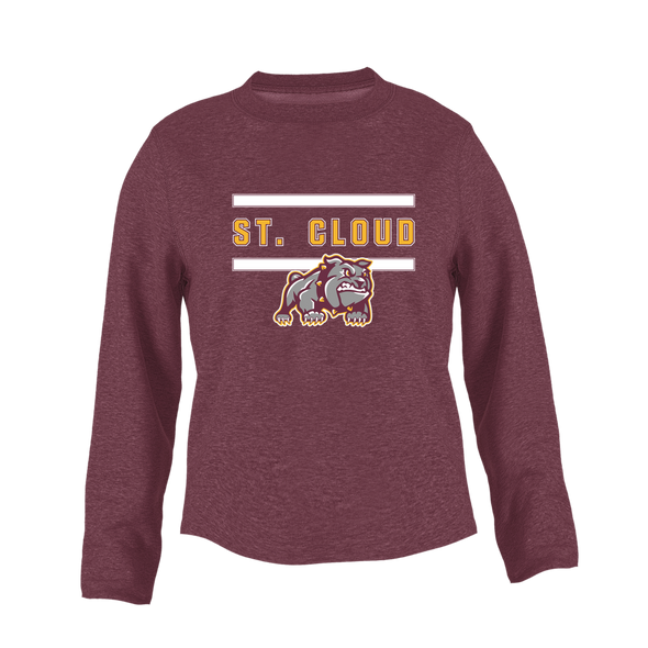 St. Cloud Bulldogs Mascot Mascot #4 Women's Sweatshirt