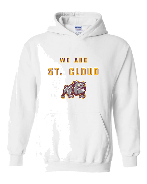 St. Cloud Bulldogs Mascot We Are Men's Hoodie