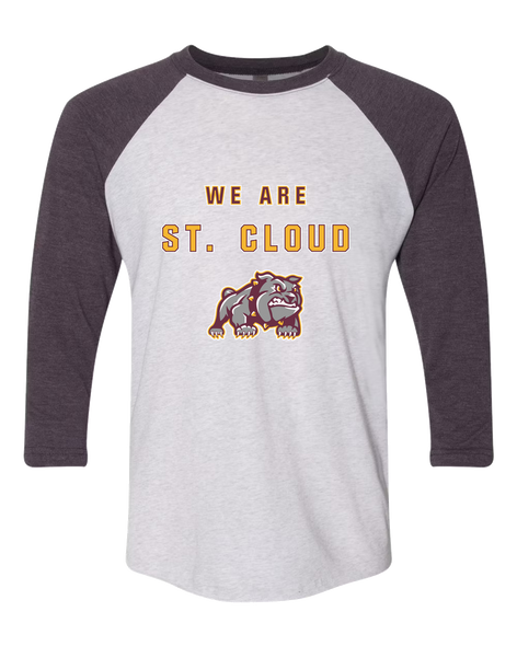 St. Cloud Bulldogs Mascot We Are Men's Baseball T-Shirt