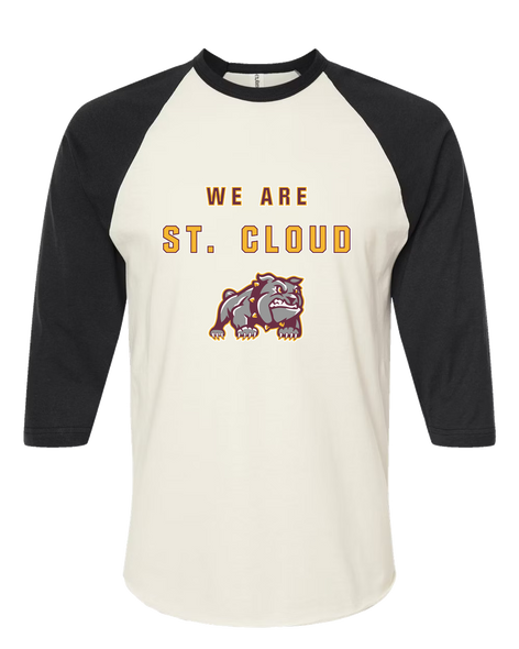 St. Cloud Bulldogs Mascot We Are Men's Baseball T-Shirt