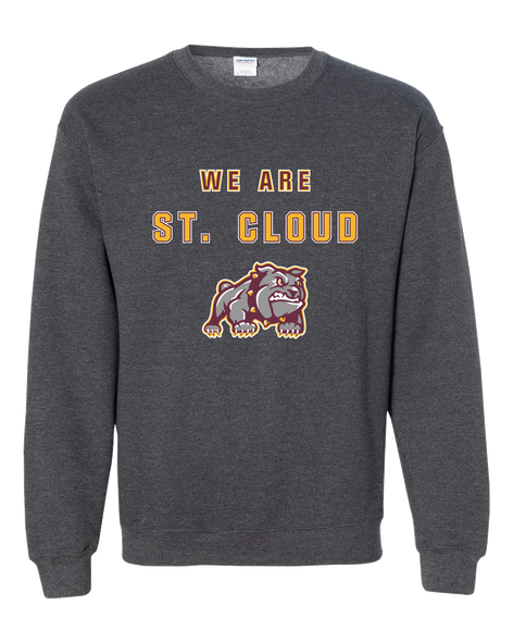 St. Cloud Bulldogs Mascot We Are Men's Sweatshirt