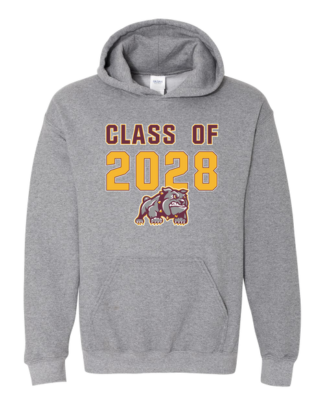 St. Cloud Bulldogs Mascot Class of 2028 Men's Hoodie