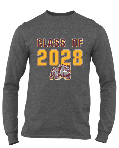 St. Cloud Bulldogs Mascot Class of 2028 Men's LS T-Shirt