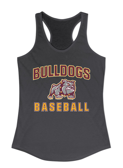 St. Cloud Bulldogs Mascot Baseball #1 Women's Tank Top