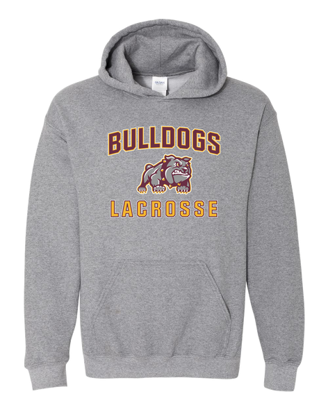 St. Cloud Bulldogs Mascot Lacrosse Men's Hoodie