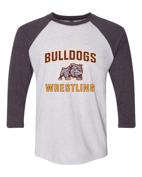 St. Cloud Bulldogs Mascot Wrestling Women's Baseball T-Shirt