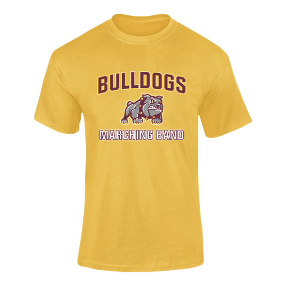 St. Cloud Bulldogs Mascot Marching Band Men's SS T-Shirt