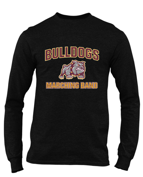 St. Cloud Bulldogs Mascot Marching Band Men's LS T-Shirt