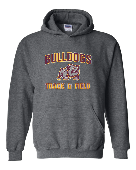 St. Cloud Bulldogs Mascot Track & Field Men's Hoodie