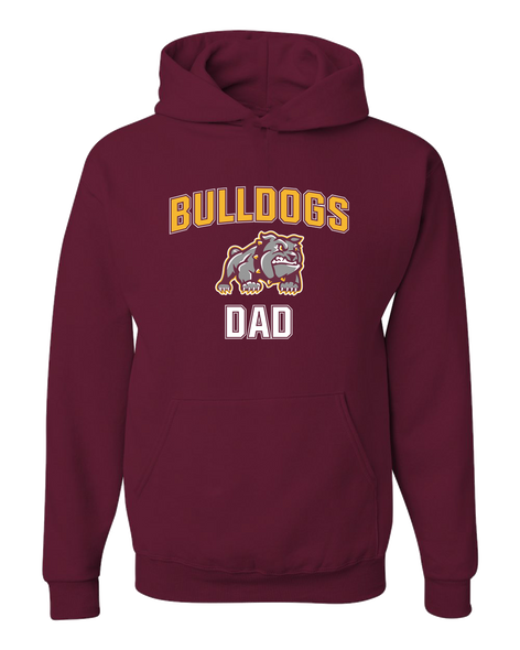 St. Cloud Bulldogs Mascot Dad Men's Premium Hoodie