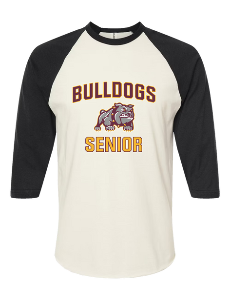 St. Cloud Bulldogs Mascot Senior #1 Women's Baseball T-Shirt