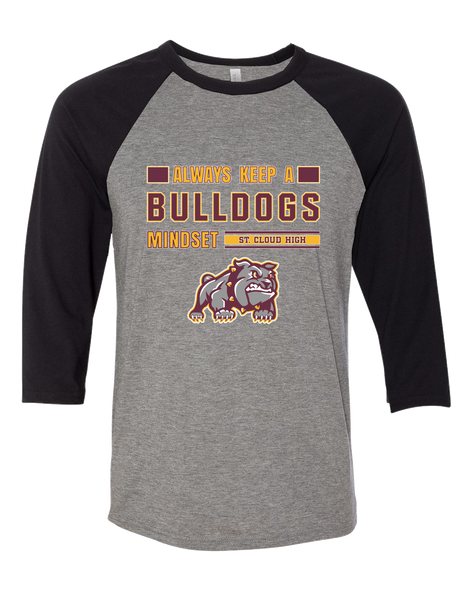 St. Cloud Bulldogs Mascot Mindset Women's Baseball T-Shirt