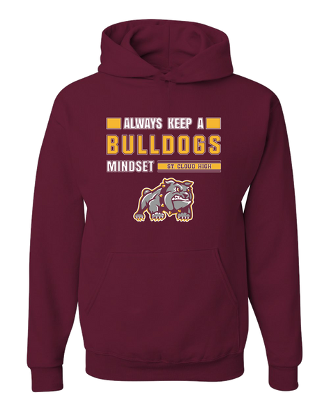 St. Cloud Bulldogs Mascot Mindset Men's Premium Hoodie