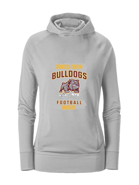 St. Cloud Bulldogs Mascot Football #6 Women's Hoodie