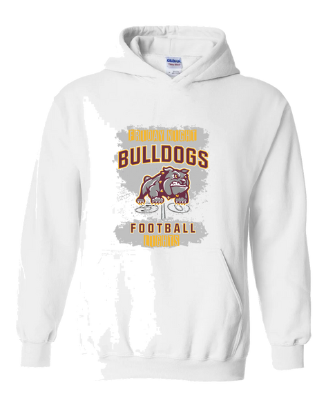St. Cloud Bulldogs Mascot Football #6 Men's Hoodie