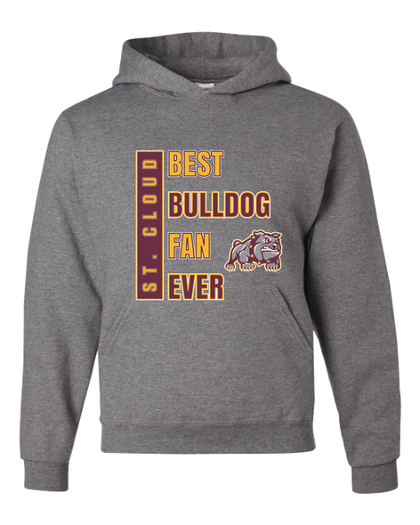 St. Cloud Bulldogs Mascot Best Bulldog Fan Men's Premium Hoodie