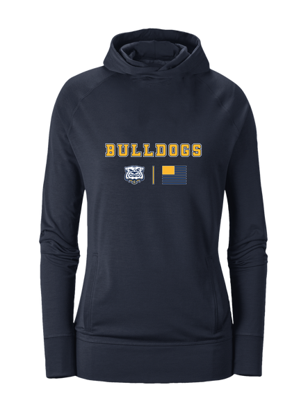 Chelsea Bulldogs Team Colors Flag Women's Hoodie