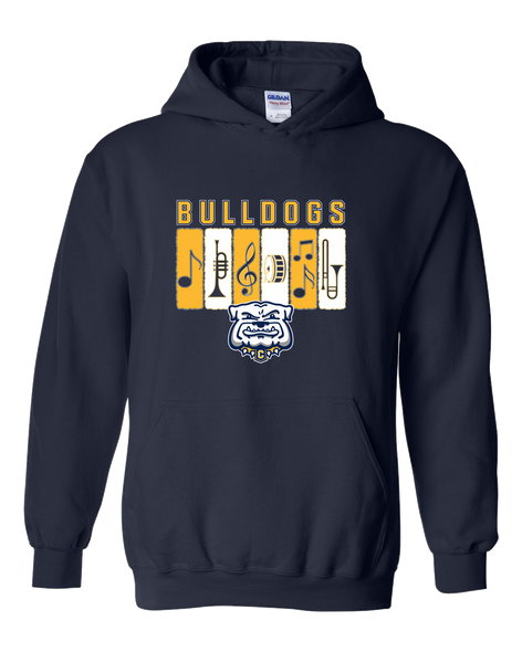 Chelsea Bulldogs Band # 2 Men's Hoodie