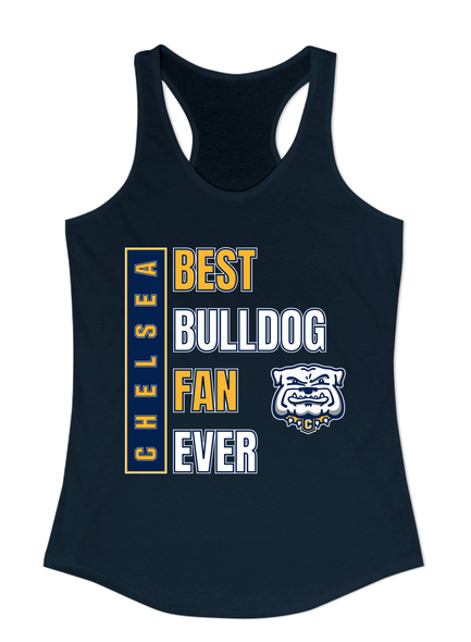Chelsea Bulldogs Best Bulldog Fan Women's Tank Top