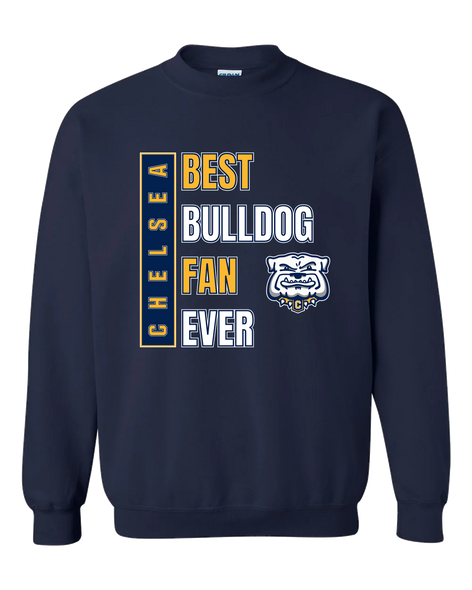 Chelsea Bulldogs Best Bulldog Fan Men's Sweatshirt