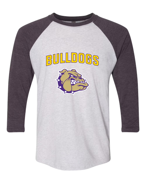 Queen Creek Bulldogs Mascot #6 Men's Baseball T-Shirt