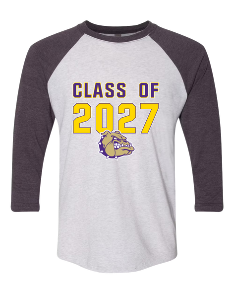 Queen Creek Bulldogs Class of 2027 Men's Baseball T-Shirt