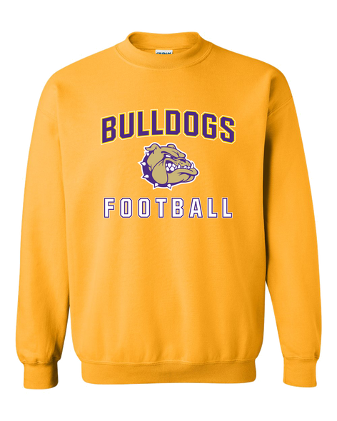 Queen Creek Bulldogs Football #1 Men's Sweatshirt