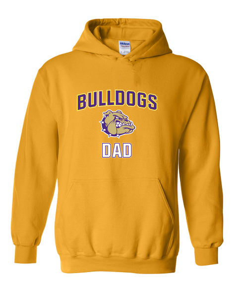 Queen Creek Bulldogs Dad Men's Hoodie