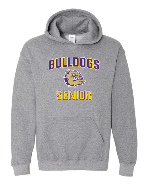 Queen Creek Bulldogs Senior #1 Men's Hoodie