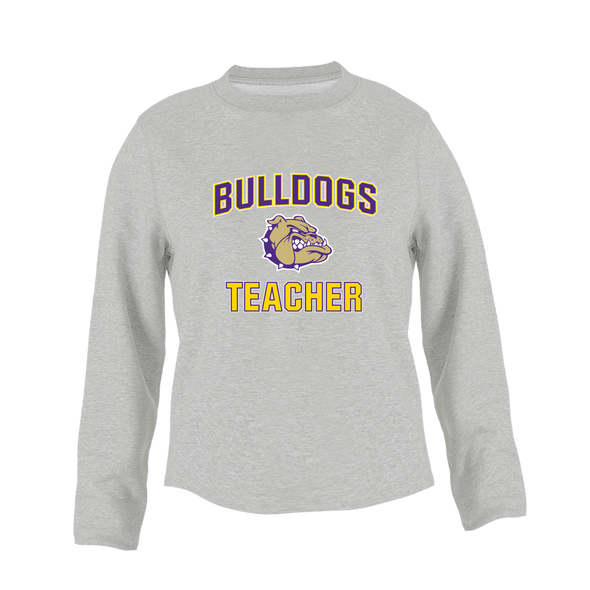 Queen Creek Bulldogs Teacher Women's Sweatshirt