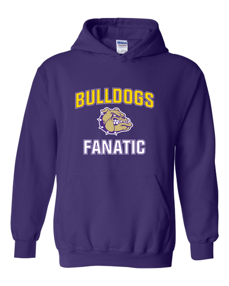 Queen Creek Bulldogs Fanatic Men's Hoodie