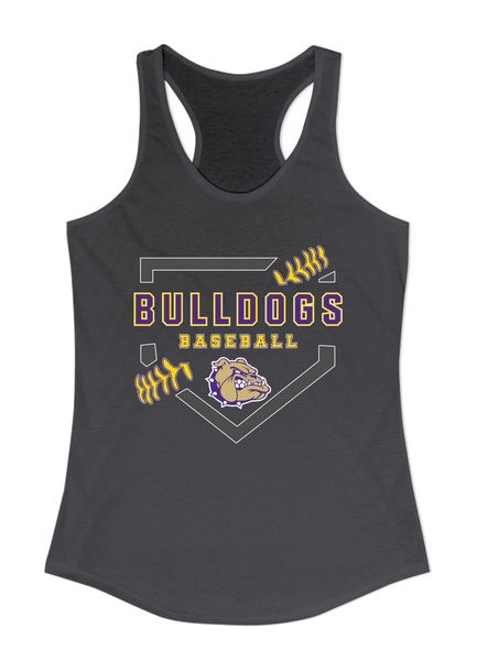 Queen Creek Bulldogs Baseball #2 Women's Tank Top