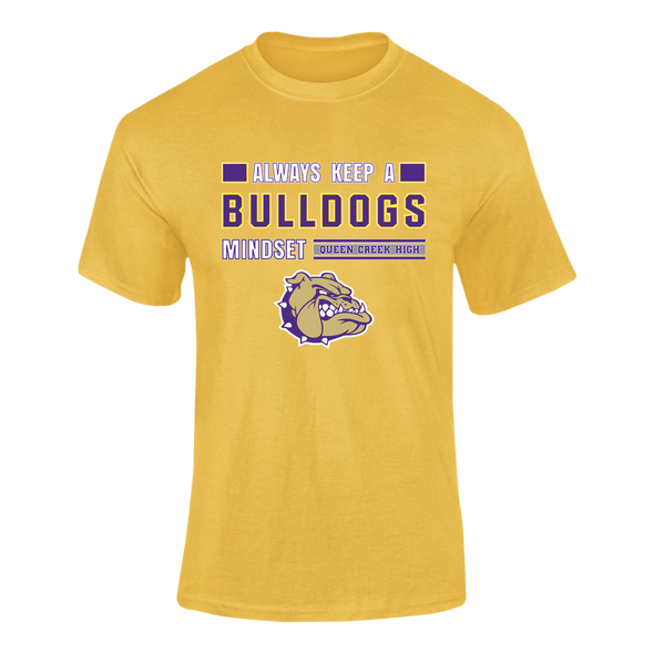 Queen Creek Bulldogs Mindset Men's SS T-Shirt