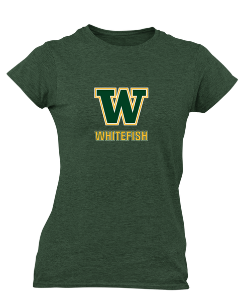 Whitefish Bulldogs Mascot #2 Women's SS T-Shirt