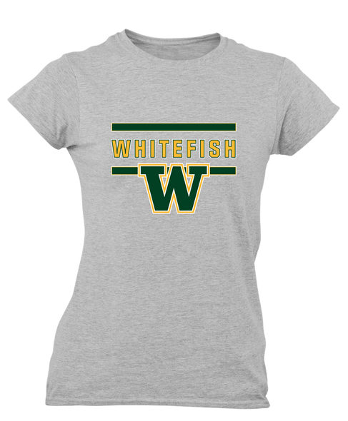 Whitefish Bulldogs Mascot #4 Women's SS T-Shirt