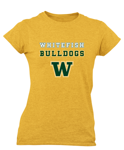 Whitefish Bulldogs Spirit Women's SS T-Shirt