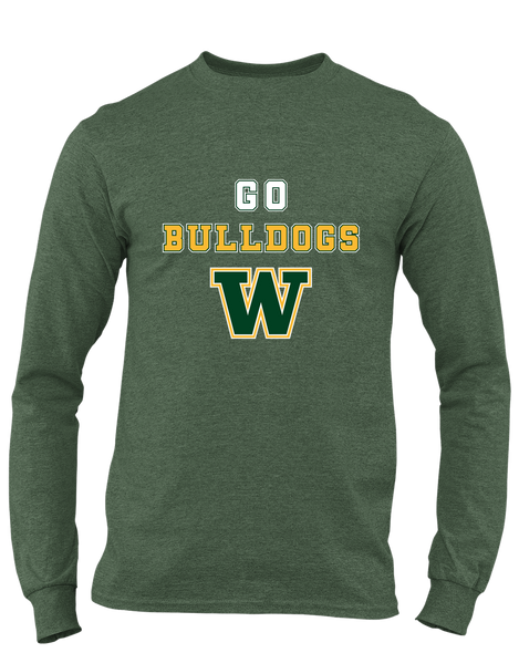 Whitefish Bulldogs Go Team Men's Premium LS T-Shirt