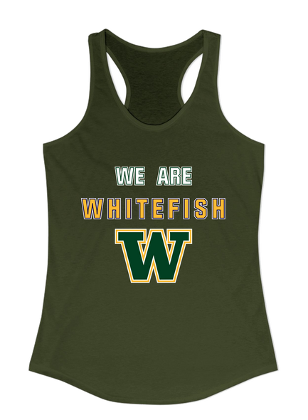 Whitefish Bulldogs We Are Women's Tank Top