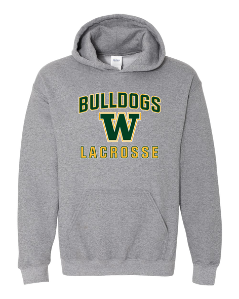 Whitefish Bulldogs Lacrosse Men's Hoodie