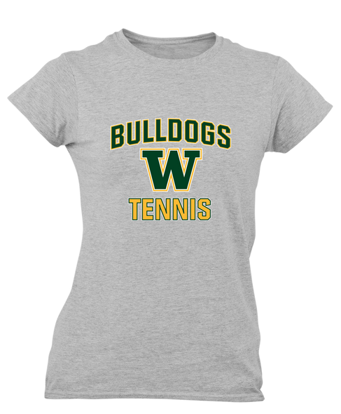 Whitefish Bulldogs Tennis Women's SS T-Shirt