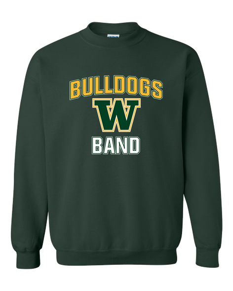 Whitefish Bulldogs Band # 1 Men's Sweatshirt