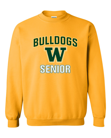 Whitefish Bulldogs Senior #1 Men's Sweatshirt