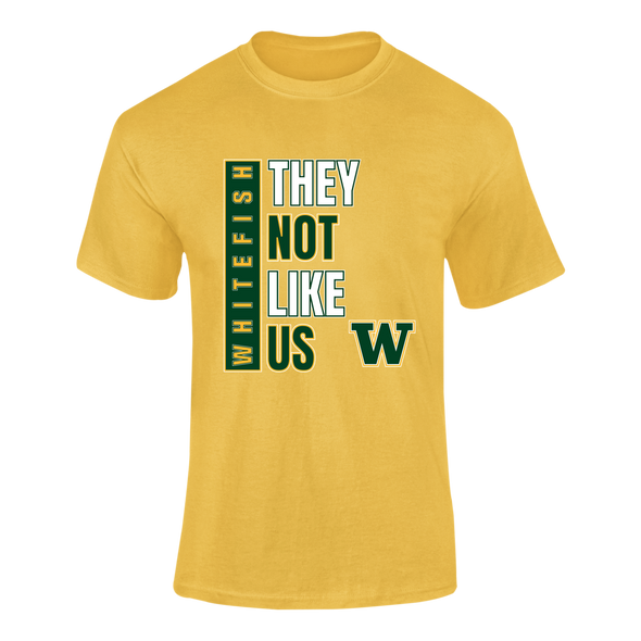 Whitefish Bulldogs They Not Like Us #1 Men's SS T-Shirt