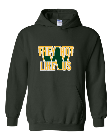 Whitefish Bulldogs They Not Like Us #2 Men's Hoodie