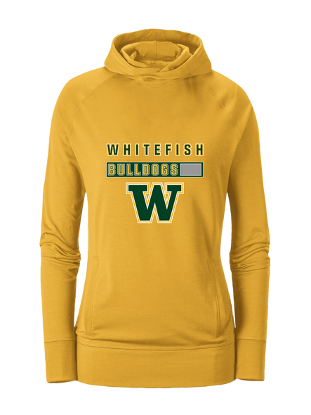 Whitefish Bulldogs Mascot #7 Women's Hoodie