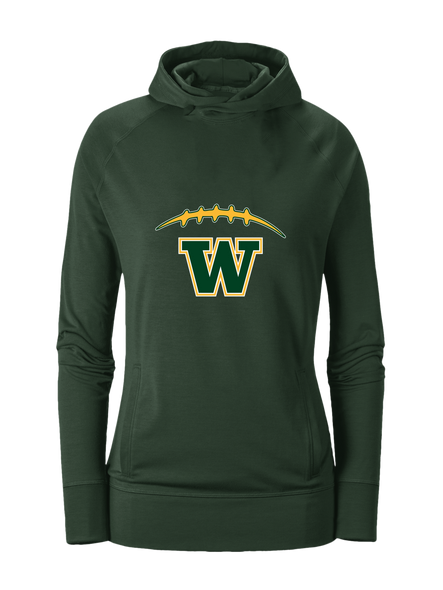 Whitefish Bulldogs Football #2 Women's Hoodie