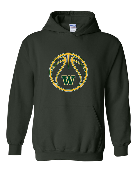 Whitefish Bulldogs Basketball #2 Men's Hoodie