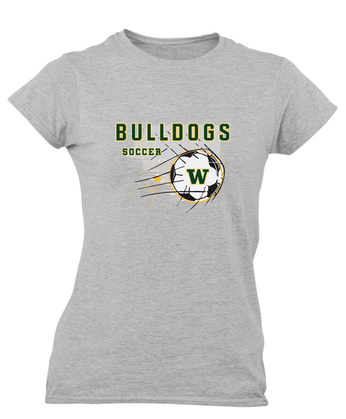 Whitefish Bulldogs Soccer #2 Women's SS T-Shirt